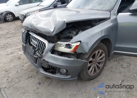 2013 Audi Q5 2.0T Premium from USA, damaged, VIN WA1LFAFP1DA049126